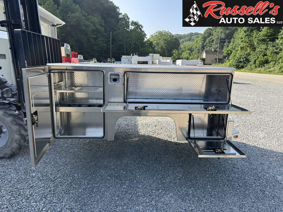 New Martin Truck Bodies Aluminum SSB Service Body 8' SRW Service Bodies