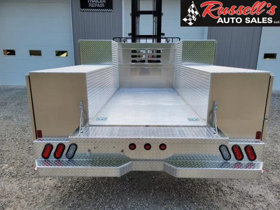 New Martin Truck Bodies Aluminum HFSB Service Body 8' DRW Tall Front Compartment Service Bodies