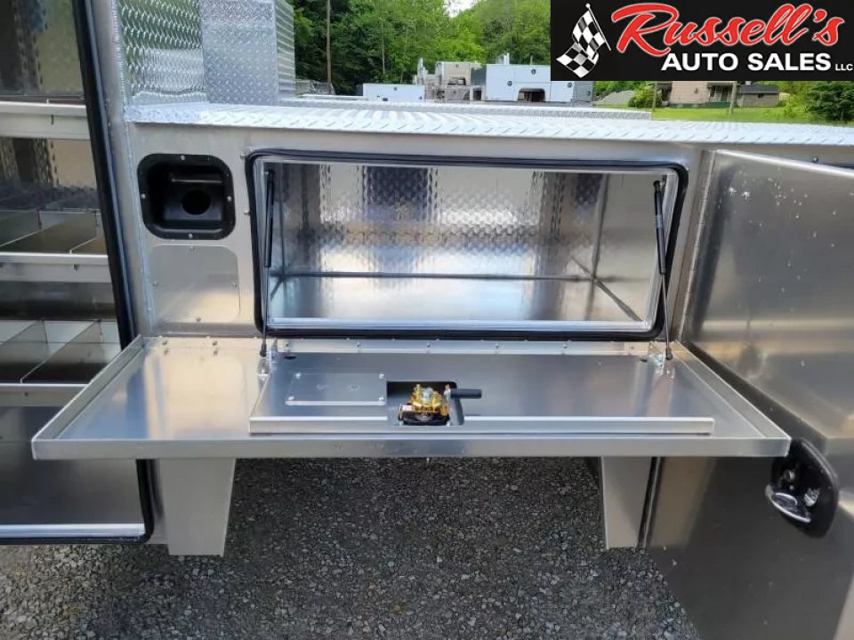 New Martin Truck Bodies Aluminum HFSB Service Body 8' DRW Tall Front Compartment Service Bodies