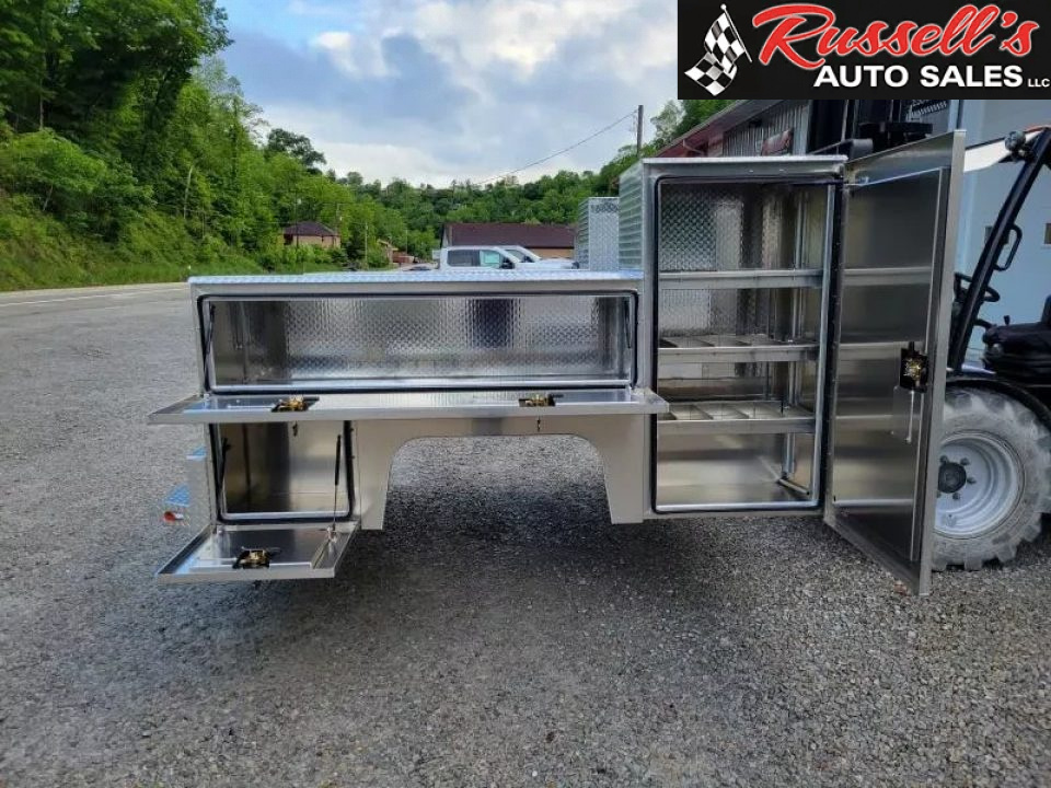 New Martin Truck Bodies Aluminum HFSB Service Body 8' DRW Tall Front Compartment Service Bodies