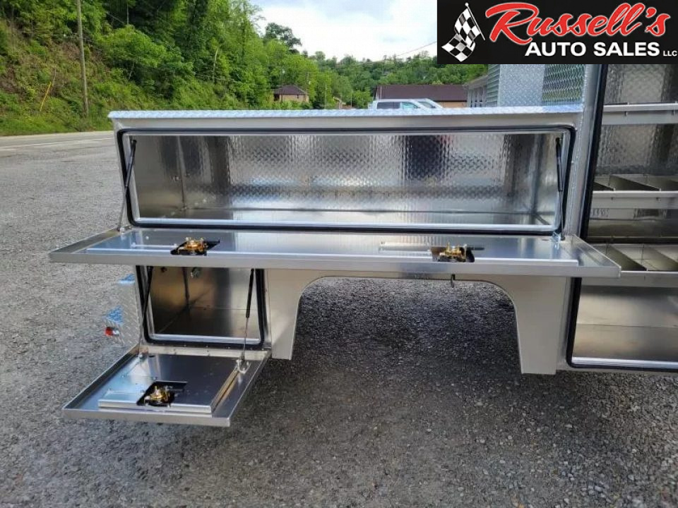 New Martin Truck Bodies Aluminum HFSB Service Body 8' DRW Tall Front Compartment Service Bodies