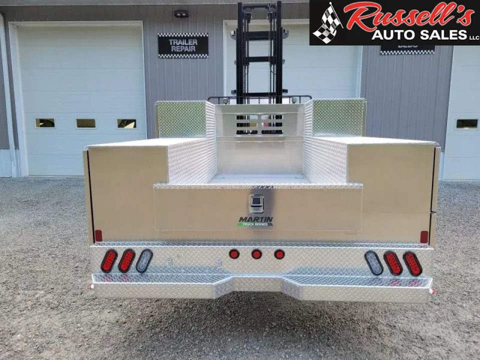New Martin Truck Bodies Aluminum HFSB Service Body 8' DRW Tall Front Compartment Service Bodies