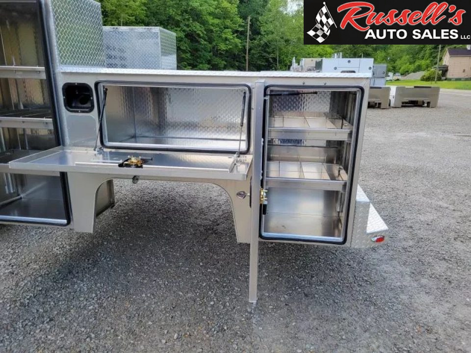 New Martin Truck Bodies Aluminum HFSB Service Body 8' DRW Tall Front Compartment Service Bodies