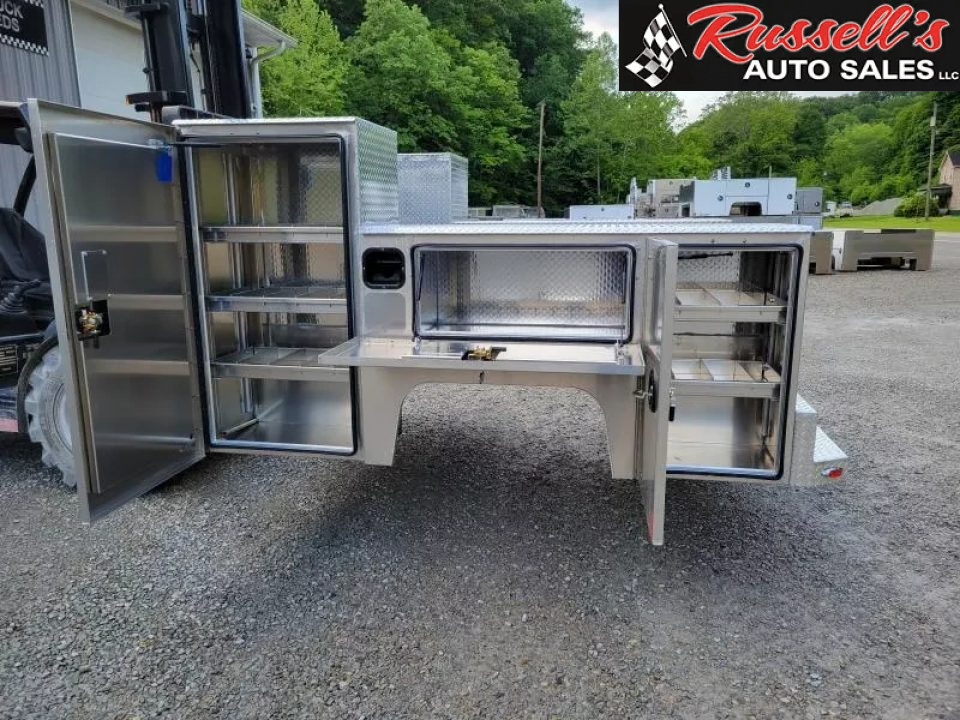 New Martin Truck Bodies Aluminum HFSB Service Body 8' DRW Tall Front Compartment Service Bodies