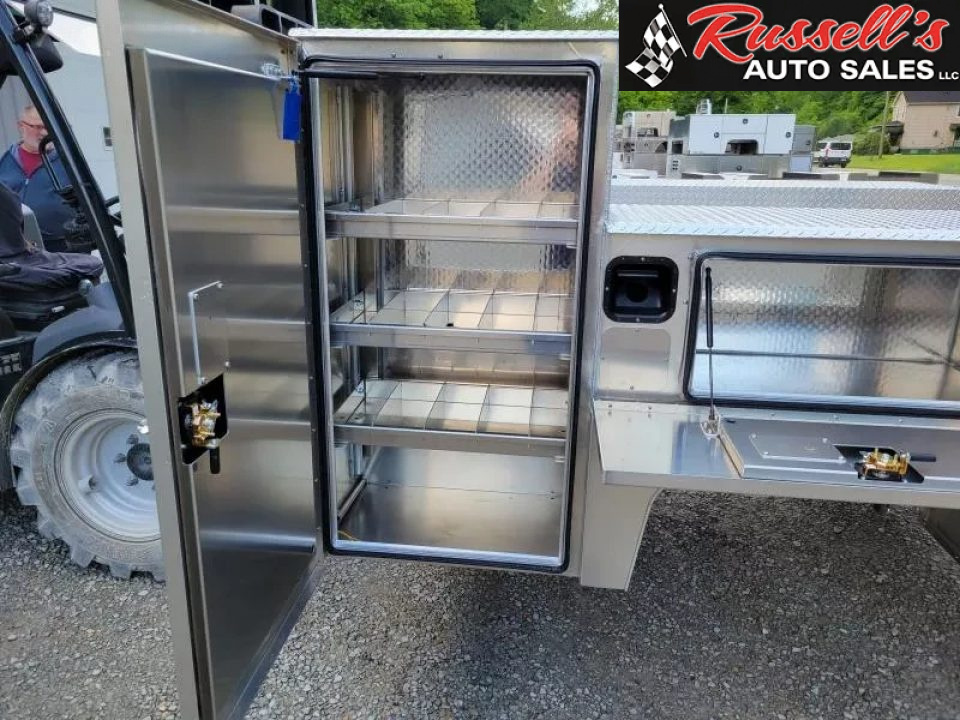 New Martin Truck Bodies Aluminum HFSB Service Body 8' DRW Tall Front Compartment Service Bodies