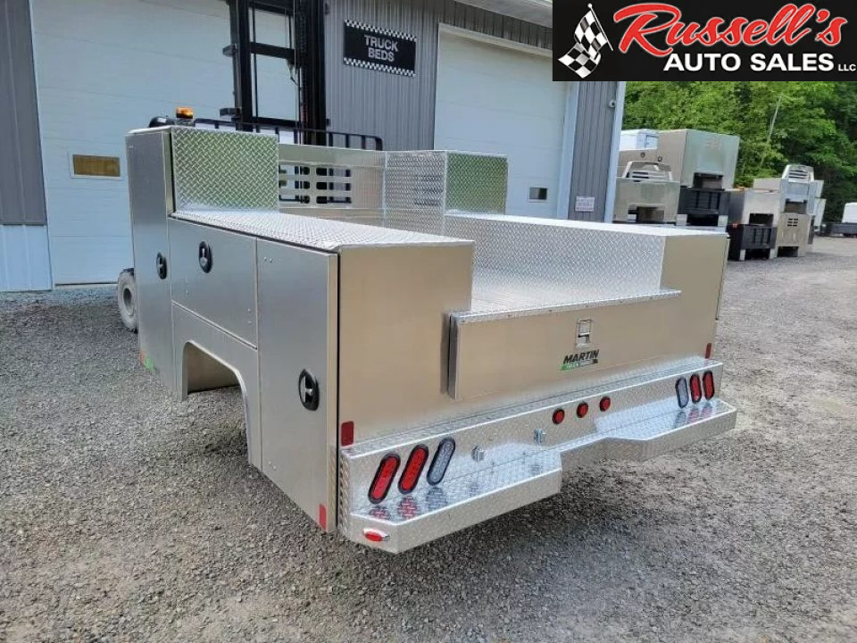 New Martin Truck Bodies Aluminum HFSB Service Body 8' DRW Tall Front Compartment Service Bodies