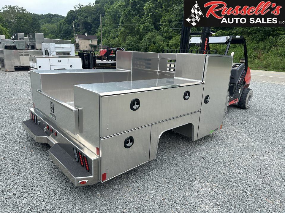 New Martin Truck Bodies Aluminum HFSB Service Body DRW 60  CA Cab and Chassis Tall Front Compartments SMOOTH APPEARANCE Service Bodies