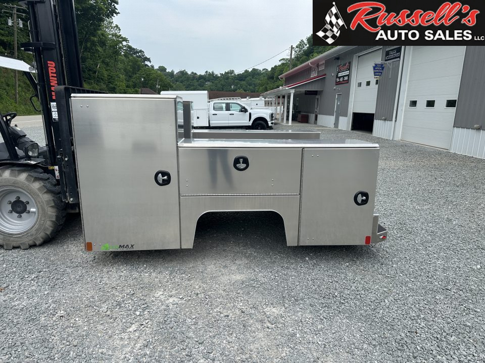 New Martin Truck Bodies Aluminum HFSB Service Body DRW 60" CA Cab and Chassis Tall Front Compartments SMOOTH APPEARANCE Service Bodies