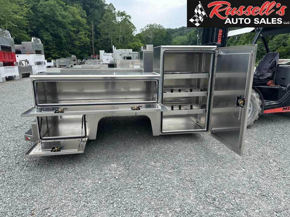 New Martin Truck Bodies Aluminum HFSB Service Body DRW 60" CA Cab and Chassis Tall Front Compartments SMOOTH APPEARANCE Service Bodies