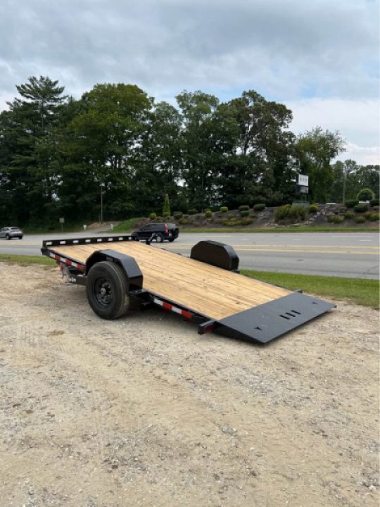 New 2027 Iron Bull TSB8012071 Tilt Trailer / 7X12 / 1-7,000# ELECTRIC BRAKE AXLE / TORSION SUSPENSION / PT WOOD FLOOR / 11 DEGREE LOAD ANGLE