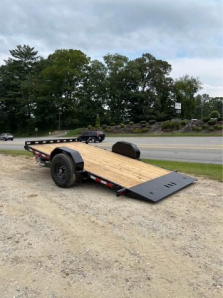 New 2027 Iron Bull TSB8012071 Tilt Trailer / 7X12 / 1-7,000# ELECTRIC BRAKE AXLE / TORSION SUSPENSION / PT WOOD FLOOR / 11 DEGREE LOAD ANGLE