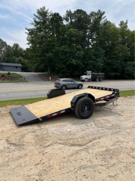 New 2027 Iron Bull TSB8012071 Tilt Trailer / 7X12 / 1-7,000# ELECTRIC BRAKE AXLE / TORSION SUSPENSION / PT WOOD FLOOR / 11 DEGREE LOAD ANGLE