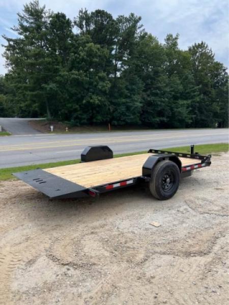 New 2027 Iron Bull TSB8012071 Tilt Trailer / 7X12 / 1-7,000# ELECTRIC BRAKE AXLE / TORSION SUSPENSION / PT WOOD FLOOR / 11 DEGREE LOAD ANGLE