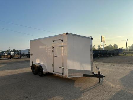 New 2027 Stealth Trailers 7x14 Mustang 7k w/Ramp Door & 6ft 6in Height Cargo / Enclosed Trailer