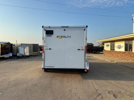 New 2027 Stealth Trailers 7x14 Mustang 7k w/Ramp Door & 6ft 6in Height Cargo / Enclosed Trailer