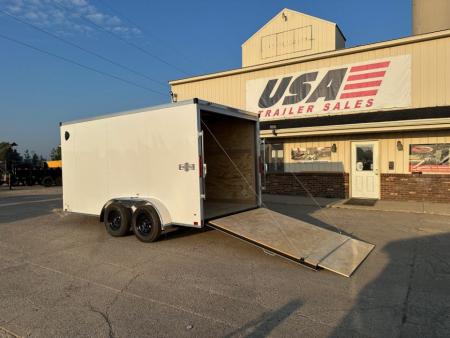 New 2027 Stealth Trailers 7x14 Mustang 7k w/Ramp Door & 6ft 6in Height Cargo / Enclosed Trailer