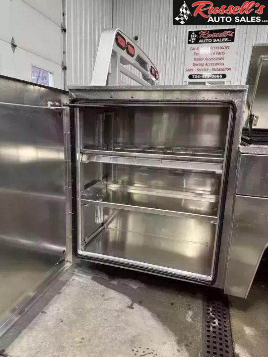 New Martin Truck Bodies Aluminum Gooseneck Service Body DRW 60" CA Cab and Chassis SMOOTH APPEARANCE