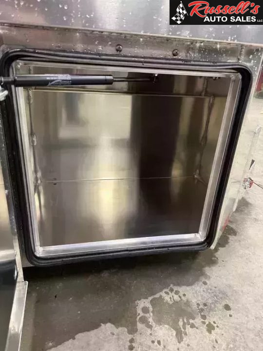 New Scratch and Dent Sale Martin Truck Bodies Aluminum Gooseneck Service Body DRW 60" CA Cab and Chassis SMOOTH APPEARANCE
