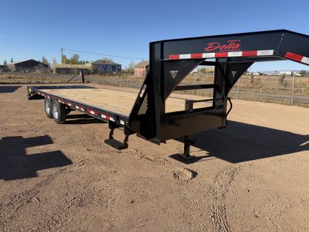 New 2027 Delta Trailers 27GN- 25' Goose Neck Deckover- 14K