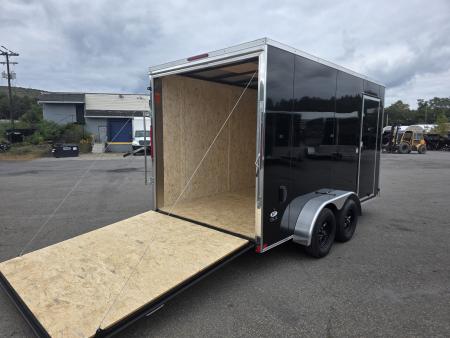 New 2027 Look Trailers ST DLX 7X14 7K - RAMP Cargo / Enclosed Trailer