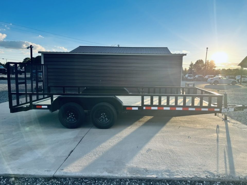 New 2027 Nolan 7X18 ATV Style Utility Trailer 7K