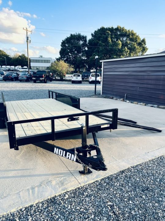 New 2027 Nolan 7X18 ATV Style Utility Trailer 7K