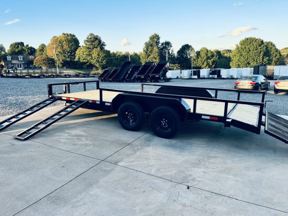 New 2027 Nolan 7X18 ATV Style Utility Trailer 7K