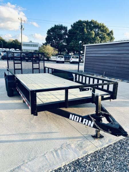 New 2027 Nolan 7X18 ATV Style Utility Trailer 7K
