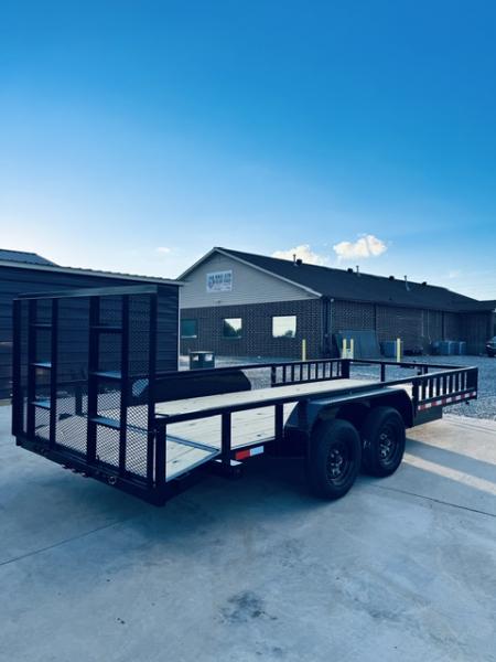 New 2027 Nolan 7X18 ATV Style Utility Trailer 7K