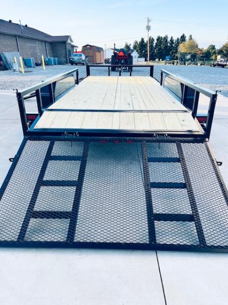 New 2027 Nolan 7X18 ATV Style Utility Trailer 7K