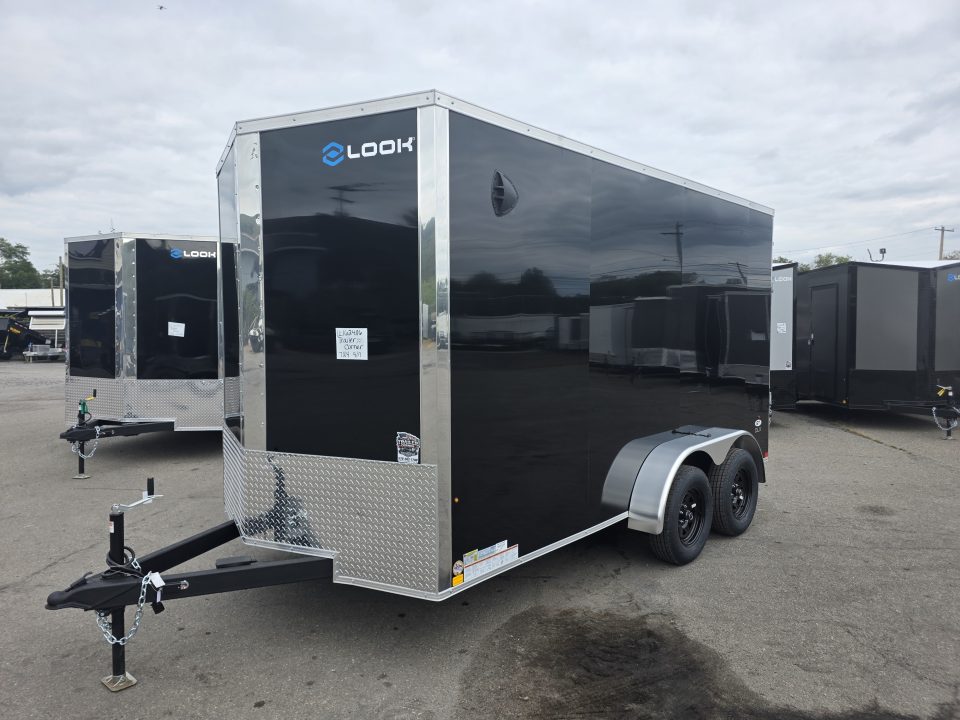 New 2027 Look Trailers ST DLX 7X14 7K - RAMP Cargo / Enclosed Trailer