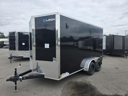 New 2027 Look Trailers ST DLX 7X14 7K - RAMP Cargo / Enclosed Trailer