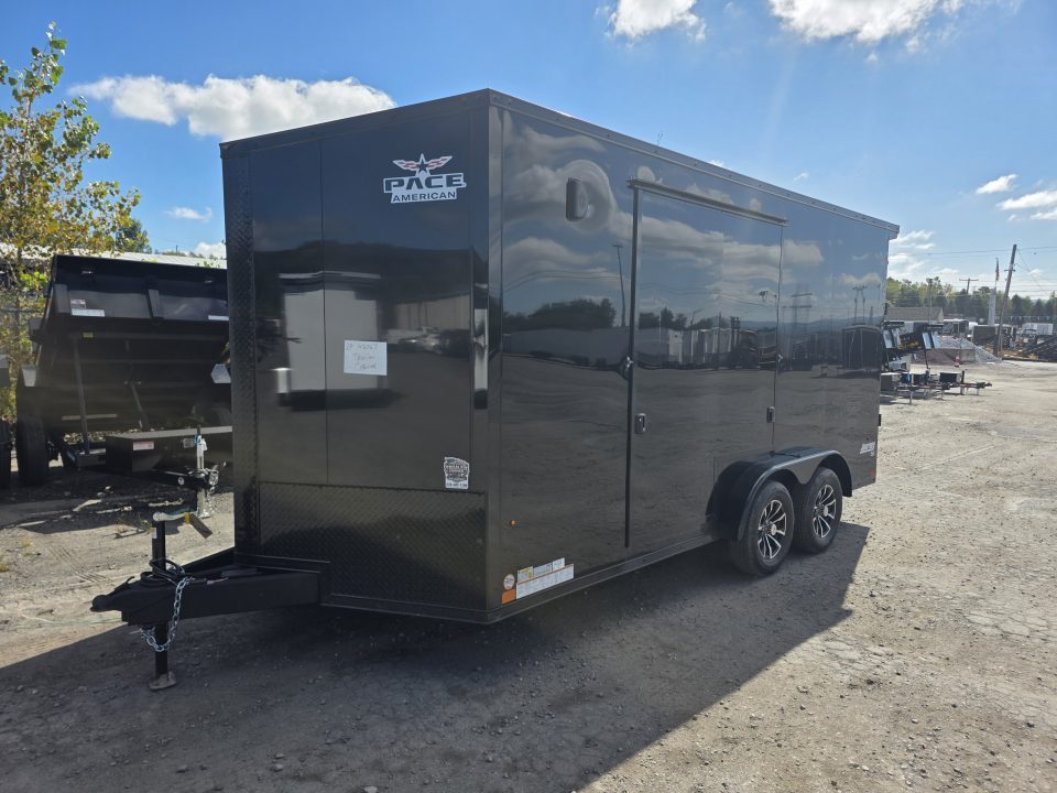 New 2027 Pace American JV SE 7.5X16 7K - UTV Cargo / Enclosed Trailer