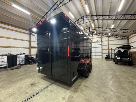New 2027 PowerLine Cargo 7x16x7TA Barn Door Cargo / Enclosed Trailer