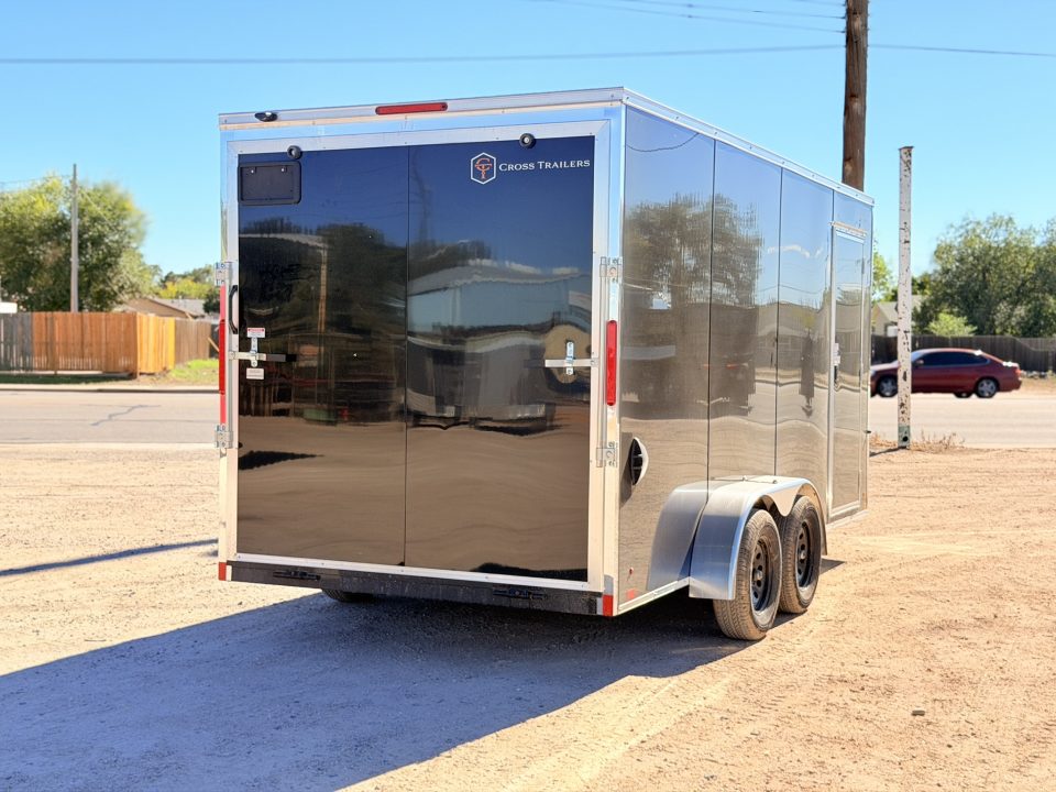 New 2027 Cross Trailers 7-16-1.5V Enclosed 7K GVWR