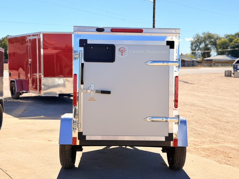 New 2027 Cross Trailers 4-6-1V Enclosed Barn Door 2K GVWR