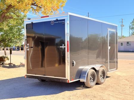 New 2027 Cross Trailers 7-14-1.5V Enclosed 7K GVWR