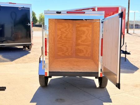 New 2027 Cross Trailers 4-6-1V Enclosed Barn Door 2K GVWR