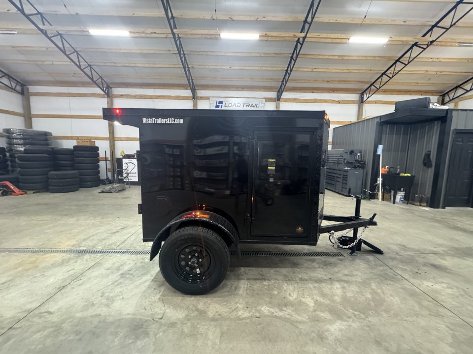 New 2027 PowerLine Cargo 4x6SA Cargo / Enclosed Trailer