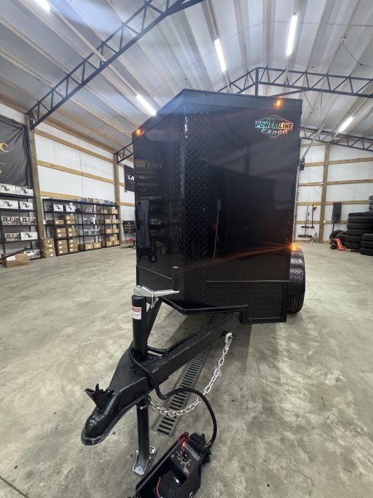 New 2027 PowerLine Cargo 4x6SA Cargo / Enclosed Trailer