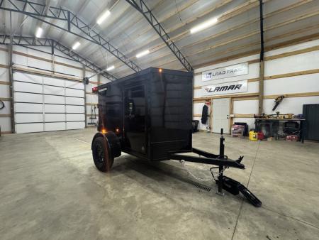 New 2027 PowerLine Cargo 4x6SA Cargo / Enclosed Trailer