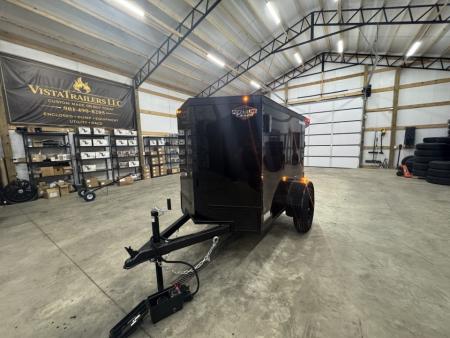 New 2027 PowerLine Cargo 4x6SA Cargo / Enclosed Trailer