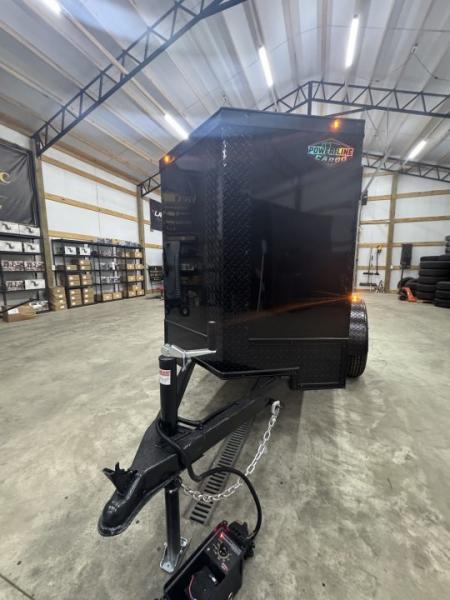 New 2027 PowerLine Cargo 4x6SA Cargo / Enclosed Trailer
