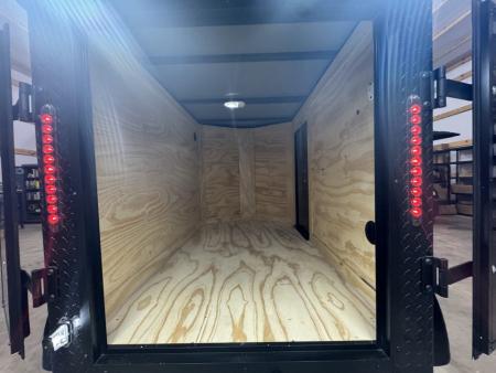 New 2027 PowerLine Cargo 4x6SA Cargo / Enclosed Trailer
