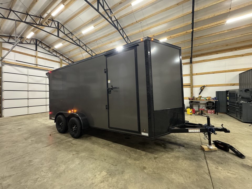 New 2027 Sawyer Trailers 7x16x7TA Cargo / Enclosed Trailer