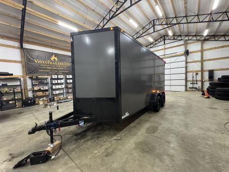 New 2027 Sawyer Trailers 7x16x7TA Cargo / Enclosed Trailer