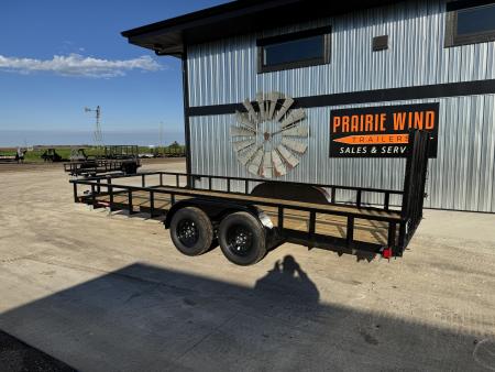 New 2027 Commander Trailers 7X18UD7K Utility Trailer