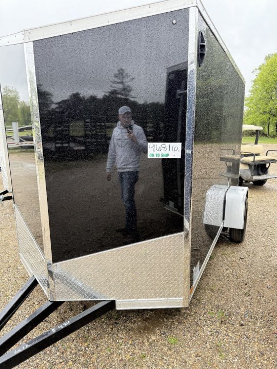 New 2027 US Cargo 6X12 78" INTERIOR W/RAMP DOOR POLY COR EXTERIOR Cargo / Enclosed Trailer