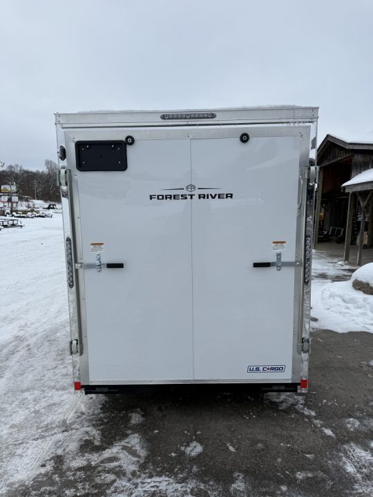 New 2027 US Cargo 6X12 W/RAMP POLY COR 78" INTERIOR HEGHT Cargo / Enclosed Trailer