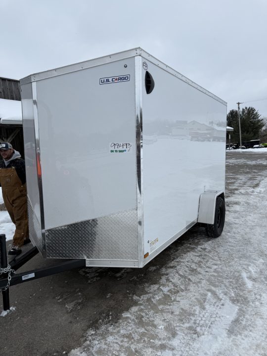New 2027 US Cargo 6X12 W/RAMP POLY COR 78" INTERIOR HEGHT Cargo / Enclosed Trailer